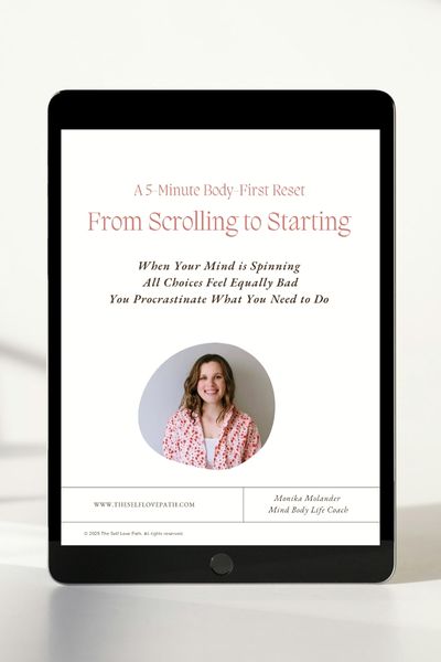 From Scrolling to Starting - 3 Step Body-First Reset